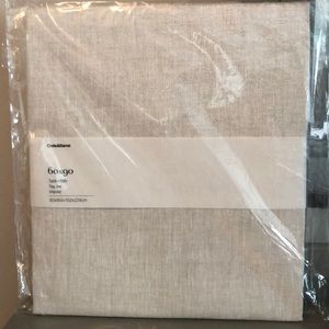 Crate & Barrel Aurora Tablecloth 60x90 Brand New
